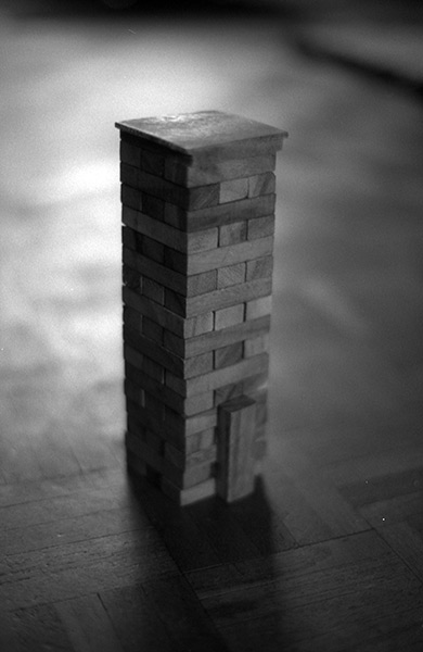 Mike Marshall Jenga Photograph 2015