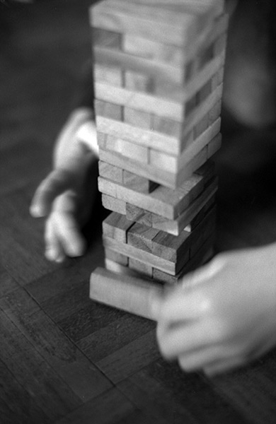 Mike Marshall Jenga Photograph 2015