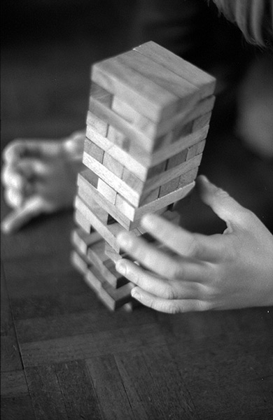 Mike Marshall Jenga Photograph 2015