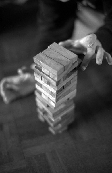 Mike Marshall Jenga Photograph 2015