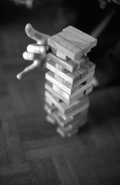 Mike Marshall Jenga Photograph 2015