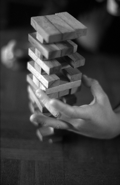 Mike Marshall Jenga Photograph 2015